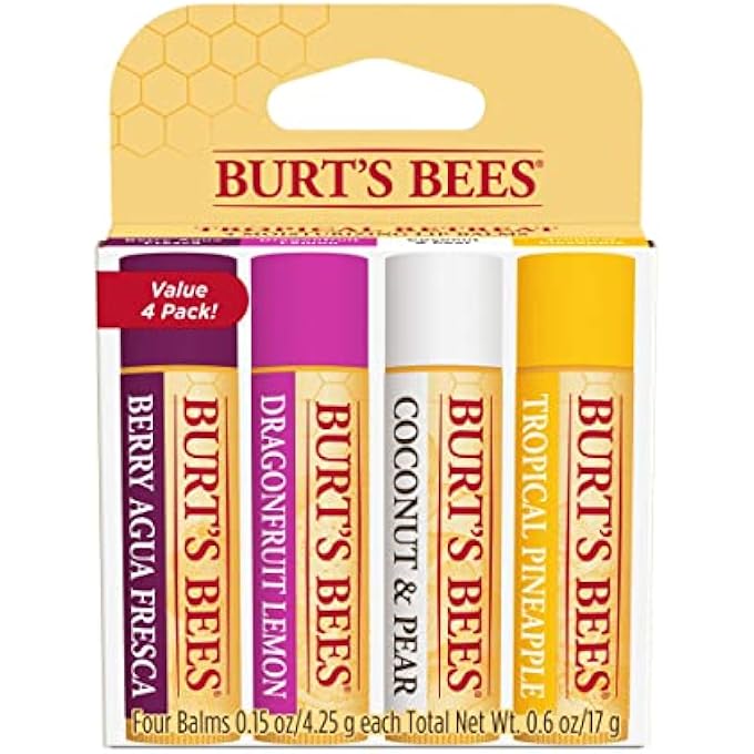 Burt's Bees BURTS BEES TROPICAL ASSORTMENT LIP BALM, 0.6 OZ - Image 3